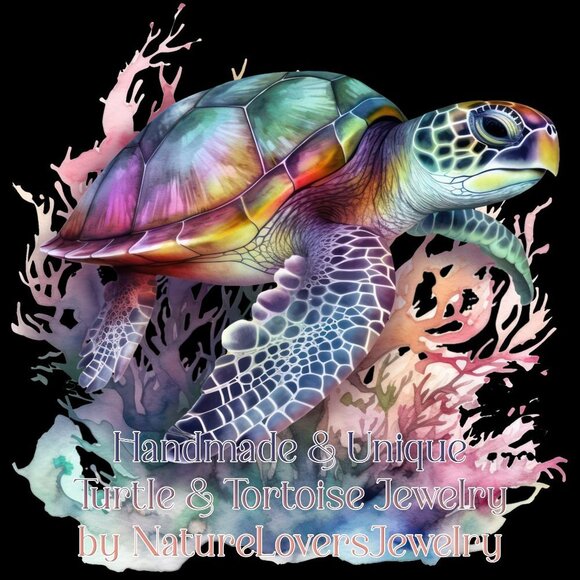Turtle + Fish Lovers!!! Unique Handmade Aquatic Themed Jewelry Created for YOU! - Picture 1 of 10